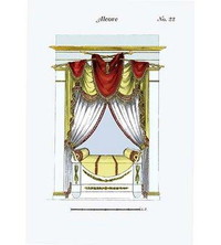 Buyenlarge French Empire Alcove Bed No. 22 Graphic Art