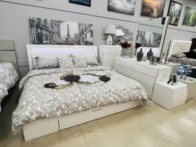 White Storage Bedroom Furniture Sale !! Huge Sale on Furniture  !!