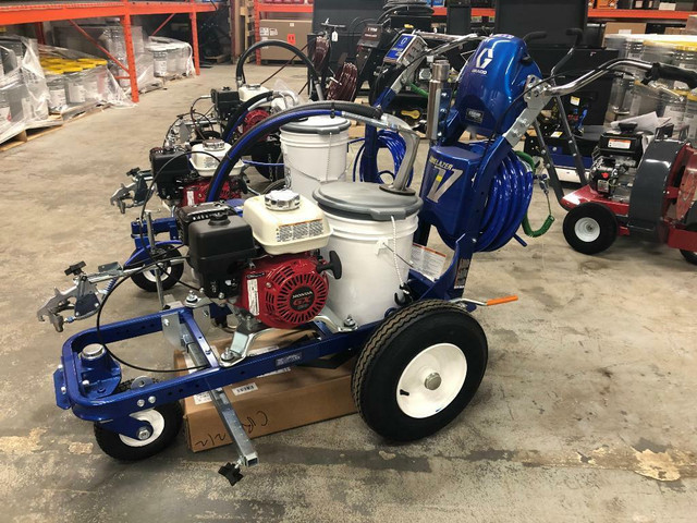GRACO 3900 2 Gun Parking Lot Line Striper In Stock - Canada&#39;s largest selection of Asphalt Maintenance Equipment in Other Business & Industrial