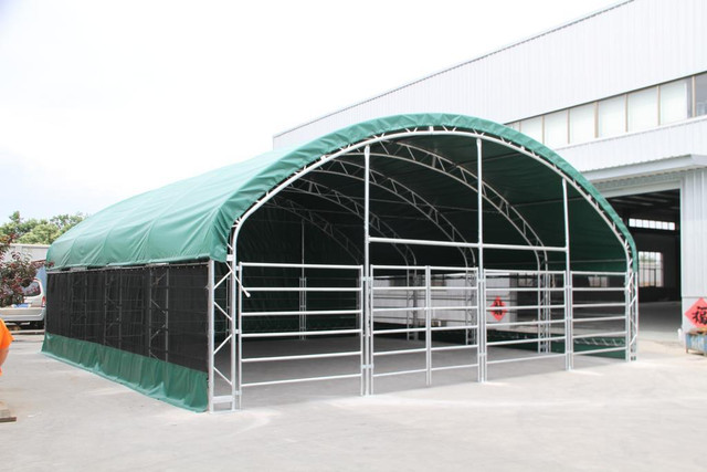 NEW HORSE & ANIMAL LIVESTOCK SHELTER STORAGE BUILDING in Other in Alberta - Image 2