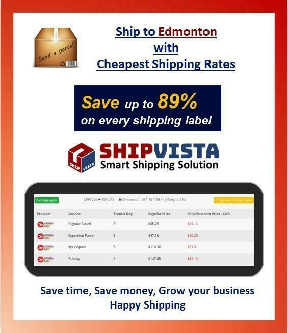 Cheapest Shipping Rates for packages to Edmonton in Exercise Equipment