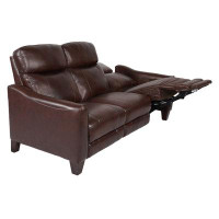 Latitude Run® Lamaine 83" Zero Gravity Power Reclining Sofa In Leather