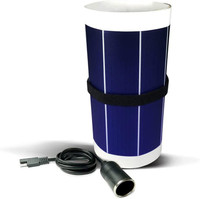 New PORTABLE ROLLABLE SOLAR CHARGER -- Ideal for Camping, Hiking, Boating Adventures