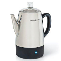 HomeCraft HomeCraft 10-Cup Stainless Steel Coffee Maker Percolator