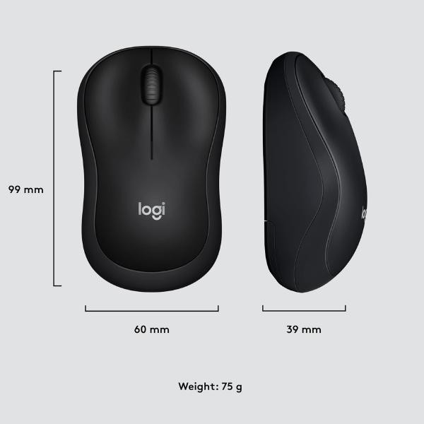 Logitech M220 Silent Wireless Mouse - Black in Mice, Keyboards & Webcams - Image 4