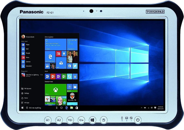 Panasonic Toughbook G1, FZ-G1 MK1, Rugged Tablet, 10.1 WUXGA Multi-Touch + Digitizer, Intel Core i5 2.90GHz, 8GB, 256GB in Laptops - Image 2