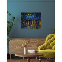 DECORARTS Starry Night Over The Rhone,Vincent Van Gogh Art Reproduction. Giclee Print on Acid Free Cotton