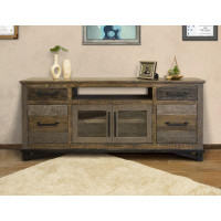 Birch Lane™ Katalina Solid Wood TV Stand for TVs up to 75"