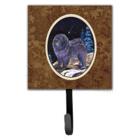 Caroline's Treasures Starry Night Chow Chow Leash Holder and Wall Hook