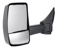 Mirror Driver Side Chevrolet Express 2003-2021 Manual Textured With Towith Long Arm For 96Inch Wide And Over Models , GM