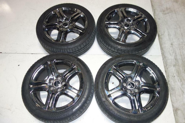 JDM Acura RL Legend Modulo Rims Wheels Tires Mags 18x8 +55 5x120 KB1 OEM Japan in Tires & Rims