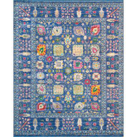 Isabelline One-of-a-Kind 8'2" X 10'1" Area Rug in Navy
