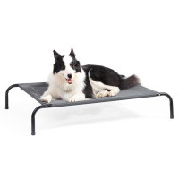 Tucker Murphy Pet™ Elevated Raised Cooling Cots Bed For Large Dogs, Portable Indoor & Outdoor Pet Hammock With Skid-Resi