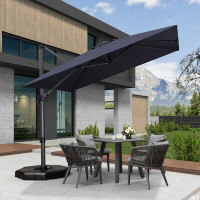 Arlmont & Co. Arlmont & Co. 108'' Outdoor Cantilever Square Offset Umbrella