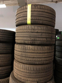 295 35 21 2 Michelin Latitude Sport Used A/S Tires With 85% Tread Left