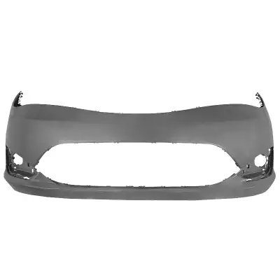 Chrysler Pacifica CAPA Certified Front Bumper Without Sensor Holes & With Fog Light Holes - CH1000A27C