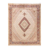 The Twillery Co. Hayner, One-Of-A-Kind Hand-Knotted Area Rug - Ivory, 8'' 0" X 10'' 4"