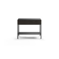 BDI Reveal Glass End Table with Storage