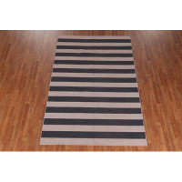 Isabelline One-of-a-Kind Izamar Hand-Knotted New Age 5'3" X 8'1" Wool Area Rug in Multi