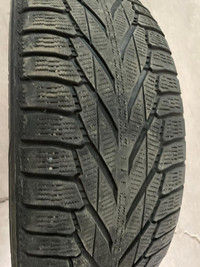 2 pneus dhiver P235/60R18 107R Nokian Hakkapeliitta R2 SUV 53.0% dusure, mesure 6-6/32