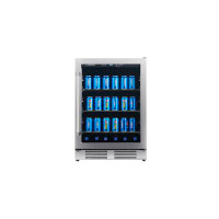 Equator Equator 23.4" Wide, 4.76 cu. ft. Built-In/Freestanding Indoor Beverage Refrigerator Can