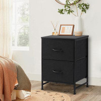 Ebern Designs Drawers Dresser Chest Of Drawers, Metal Frame And Wood Top