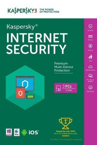 KASPERSKY INTERNET SECURITY 1 DEVICE 1 YEAR KEY FOR WINDOW MAC ANDROID IOS - ENGLISH