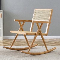 Bay Isle Home™ Rocking Chair Allows You To Relax Quietly Indoors And Outdoors