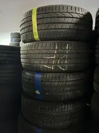 245 45 19 2 Pirelli RF Pzero Used A/S Tires With 90% Tread Left