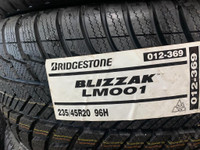 4 Brand New Bridgestone Blizzak LM001 235/45R20  *** WallToWallTires.com ***