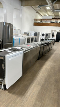 Grand choix des lave-vaisselles a partir de 599.99$ avec garanti de 1 an, taxes incluses !!