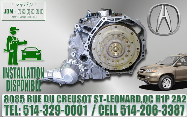 Transmission Automatique Acura MDX 2003 2004 2005 2006 Automatic Auto Tranny 03 04 05 06 in Transmission & Drivetrain in Greater Montréal