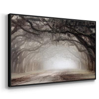 Wexford Home Timeless Plantation Drive Framed On Canvas Print