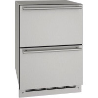 U-Line 150 Can Outdoor Rated 24" Convertible Beverage Refrigerator