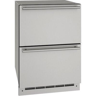 U-Line 150 Can Outdoor Rated 24" Convertible Beverage Refrigerator in Refrigerators
