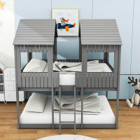 Harper Orchard Gabryle Full Over Full Standard Bunk Bed by Harper Orchard