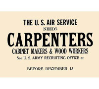 Buyenlarge 'Carpenters, Cabinet Makers and Wood Workers' Vintage Advertisement