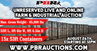 15x CIMC 53FT CONTAINERS: Selling Unreserved - PBR Auctions