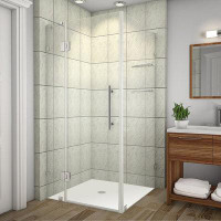 Aston Avalux GS 34 in. W x 38 in. D x 72 in. H Frameless Shower Enclosure, Clear Glass