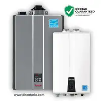 Rent To Own - Super High Efficiency Rinnai Tankless Water Heater - $0 Down - FREE Installation
