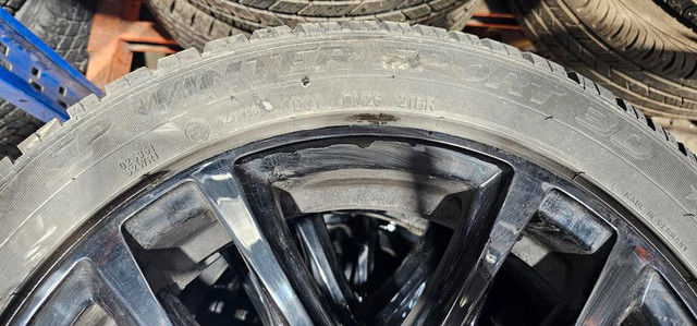 195/55/16 4 pneus hiver dunlop RUNFLAT sur mag 5x112 in Tires & Rims in Greater Montréal - Image 3