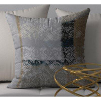 Orren Ellis Gorgeous Wealth Modern Contemporary Decorative Throw Pillow