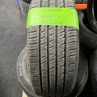 225 55 18 4 Michelin Primacy Tour Used A/S Tires With 75% Tread Left