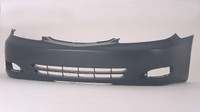 Bumper Front Toyota Camry 2002-2004 Primed Se/Xle Usa (With Fog Lamp Hole) , TO1000231