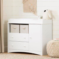 South Shore Peek-a-boo Changing Table Dresser