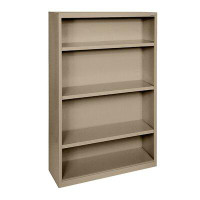 Sandusky Cabinets Elite 52" H x 34.5" W Steel Standard Bookcase