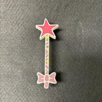 D. Lawless Hardware 3" Star and Bow Wand Pull