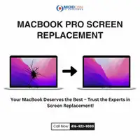 Macbook Pro Screen Replacement - Top Quality Mac Repair Services in Toronto!!!