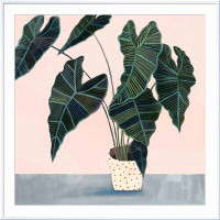 Beachcrest Home Houseplant II by Victoria Borges - Picture Frame Painting