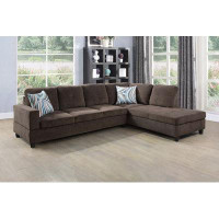 Ebern Designs Catrice 2 - Piece Upholstered Sectional